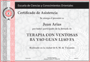 Diploma Ventosas